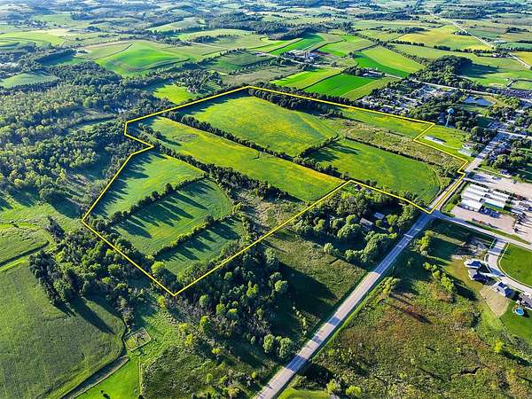 120 Acres of Land for Auction in Campbellsport, Wisconsin
