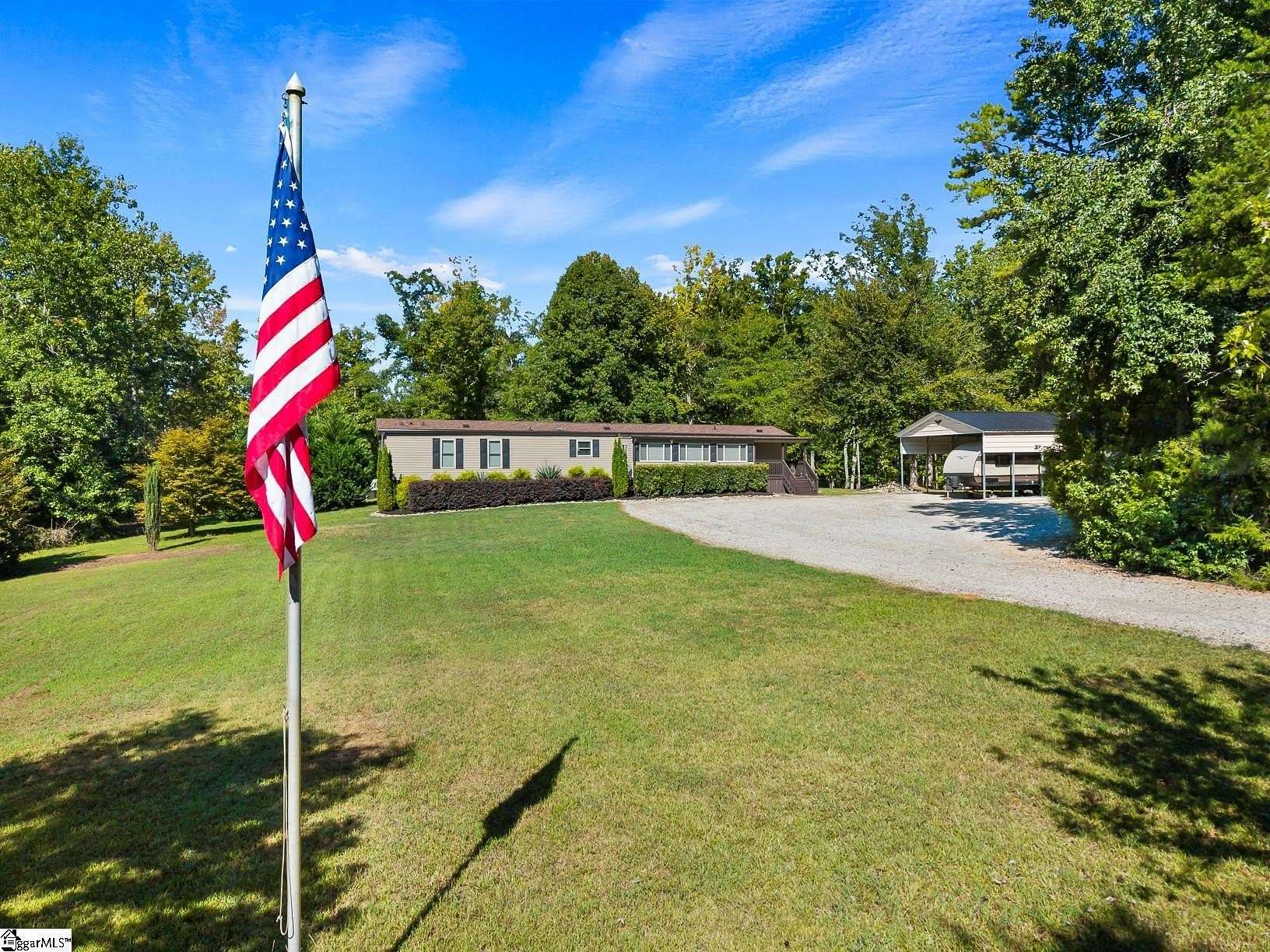 7 Acres of Land with Home for Sale in Gray Court, South Carolina
