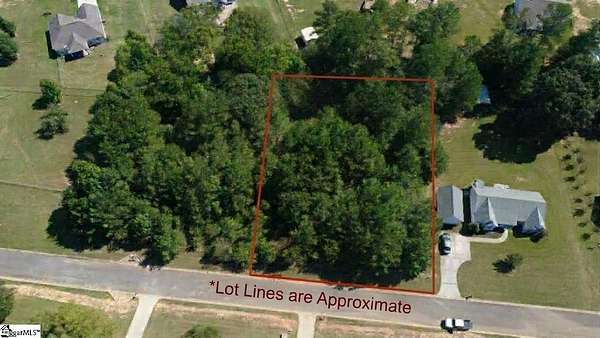 0.57 Acres of Residential Land for Sale in Williamston, South Carolina