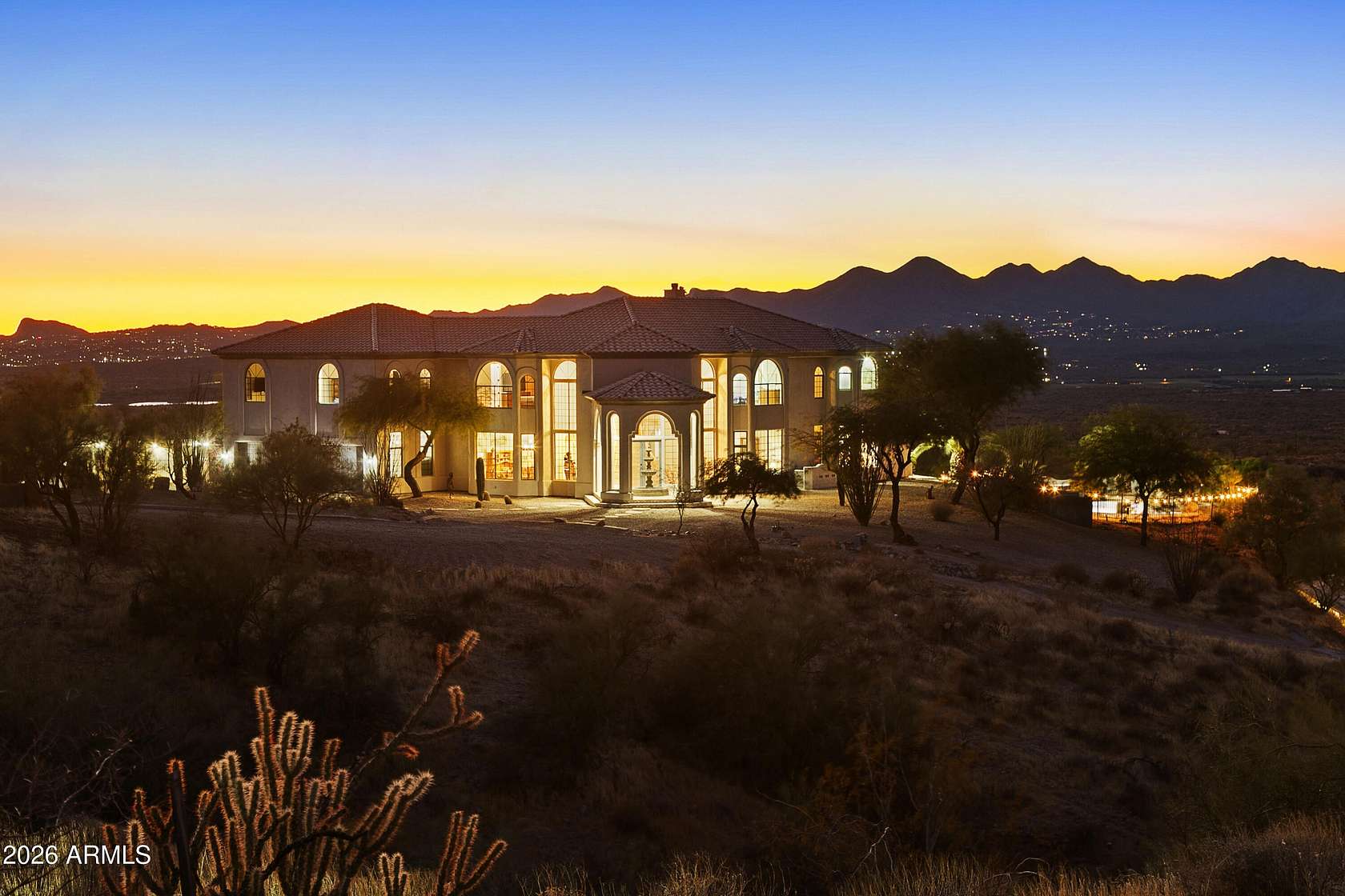 5 Acres of Land with Home for Sale in Fountain Hills, Arizona