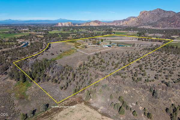 76.6 Acres of Land with Home for Sale in Terrebonne, Oregon
