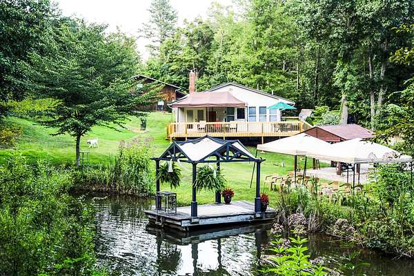 11.3 Acres of Recreational Land with Home for Sale in Logan, Ohio