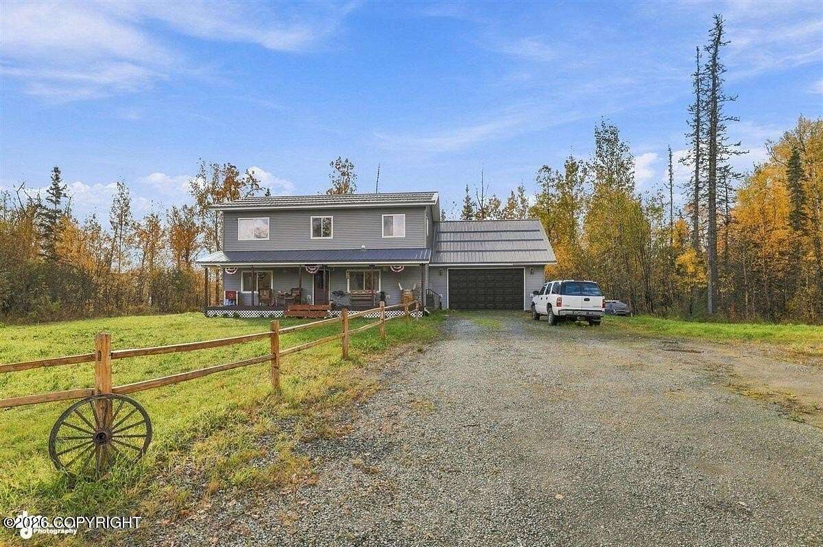 4.45 Acres of Land with Home for Sale in Palmer, Alaska