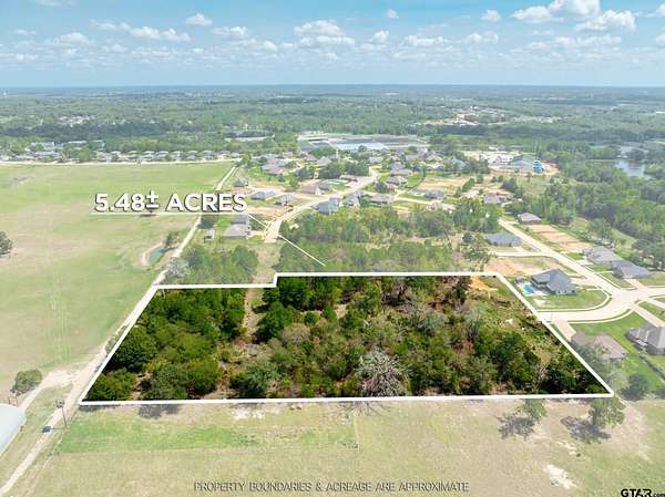 5.49 Acres of Residential Land for Sale in Lindale, Texas