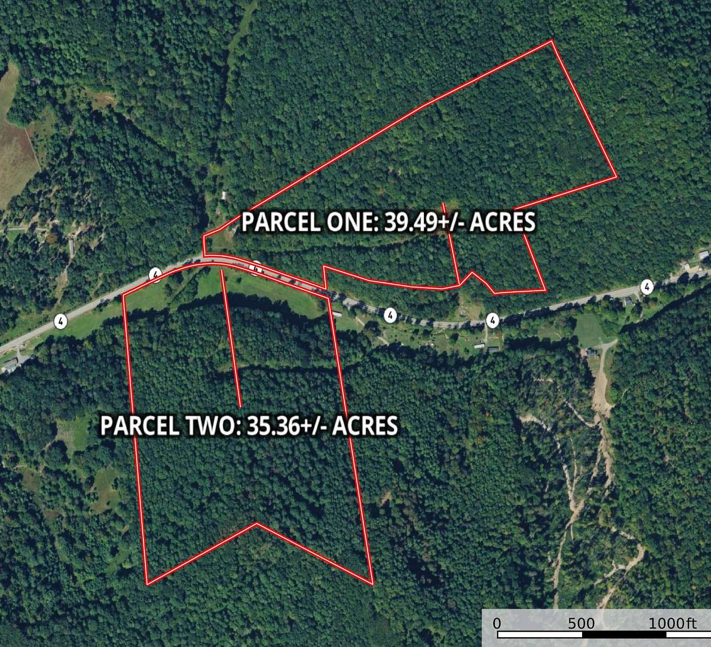 74.9 Acres of Recreational Land for Auction in Crawford, West Virginia