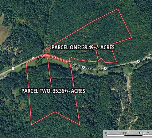 74.9 Acres of Recreational Land for Auction in Crawford, West Virginia