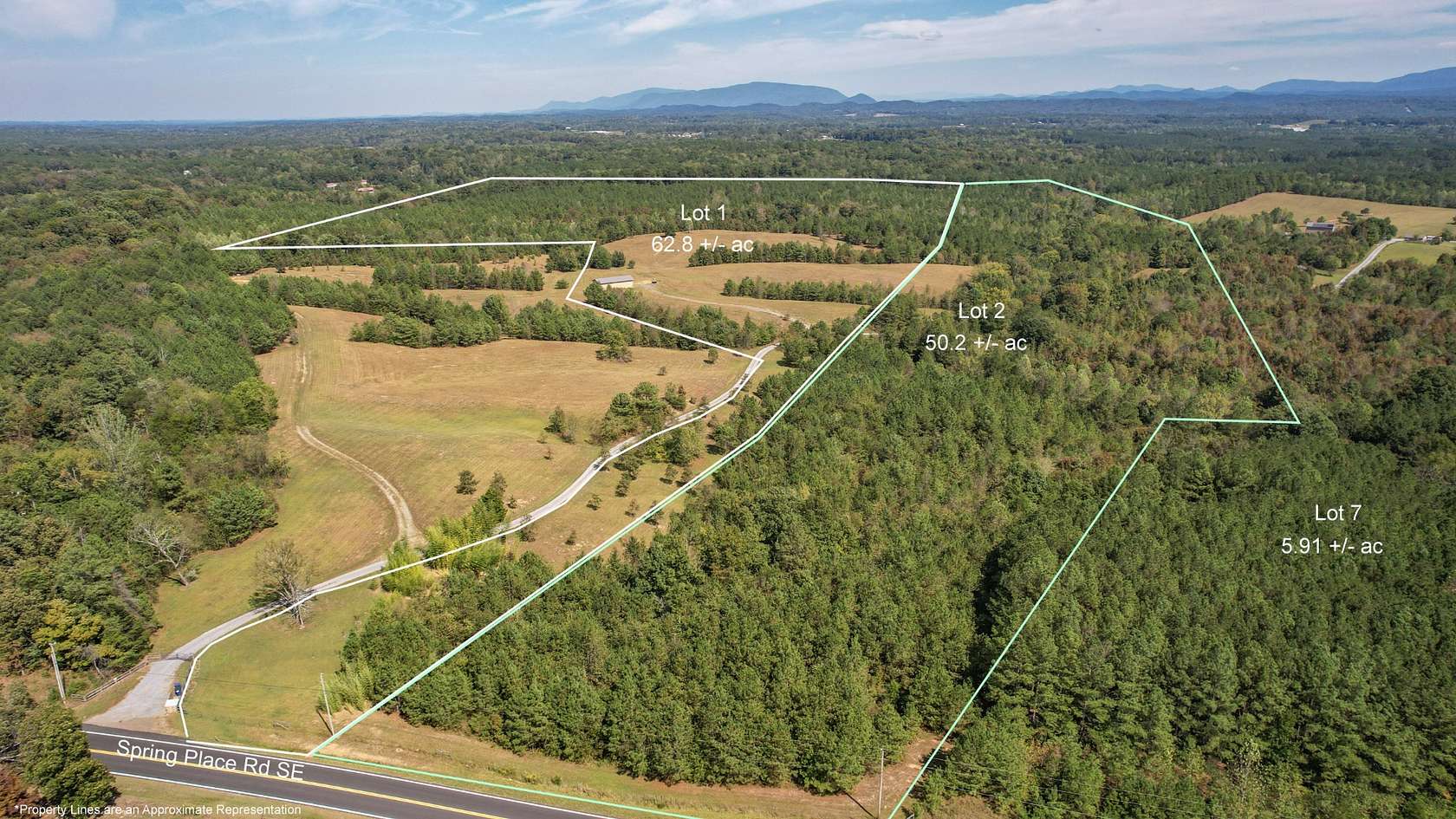 62.8 Acres of Recreational & Residential Land for Sale in Cleveland, Tennessee