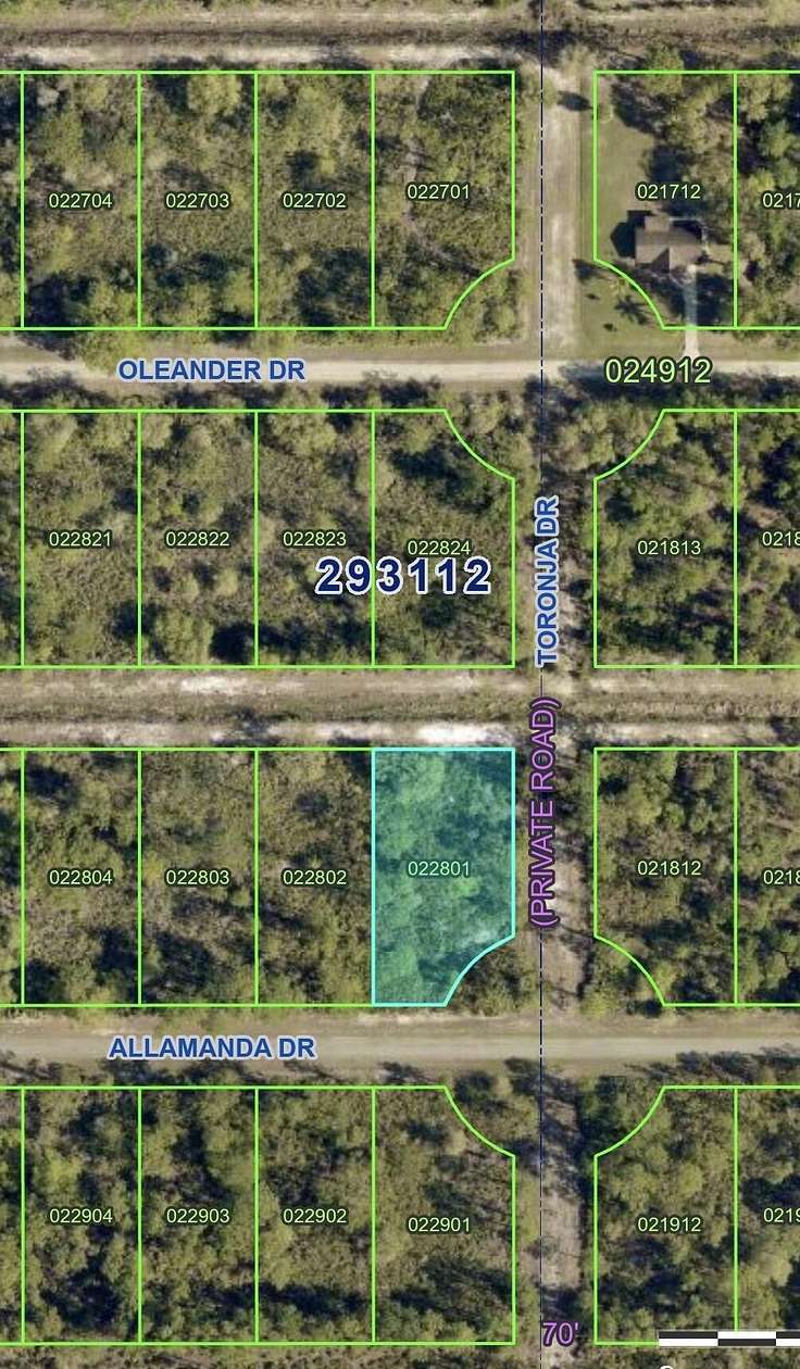0.55 Acres of Residential Land for Sale in Indian Lake Estates, Florida