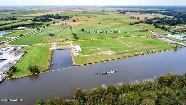 57 Acres of Land for Lease in Abbeville, Louisiana