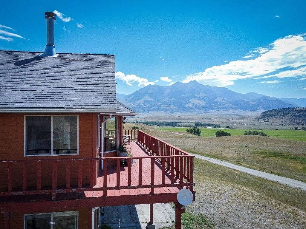 5.2 Acres of Land with Home for Sale in Emigrant, Montana
