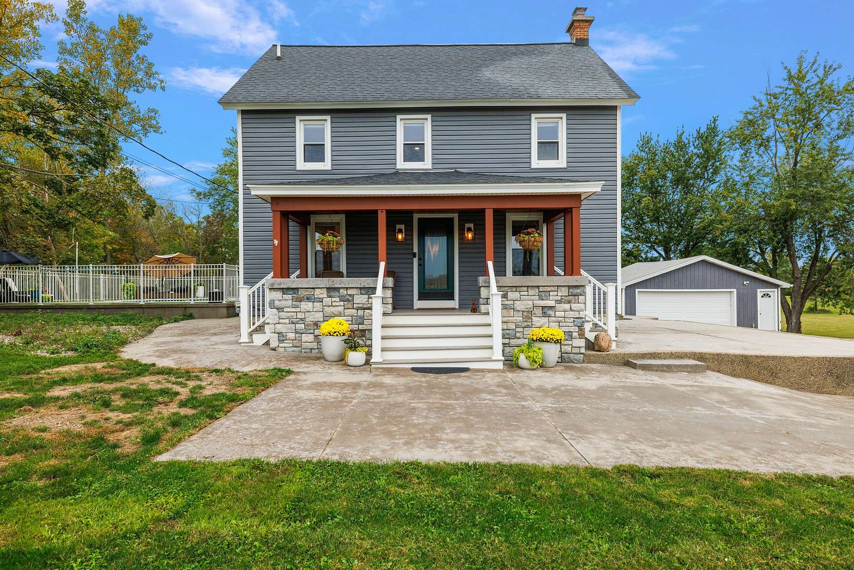 4 Acres of Land with Home for Sale in Saline, Michigan