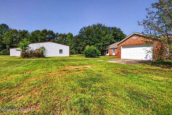 9.9 Acres of Land with Home for Sale in Perkinston, Mississippi