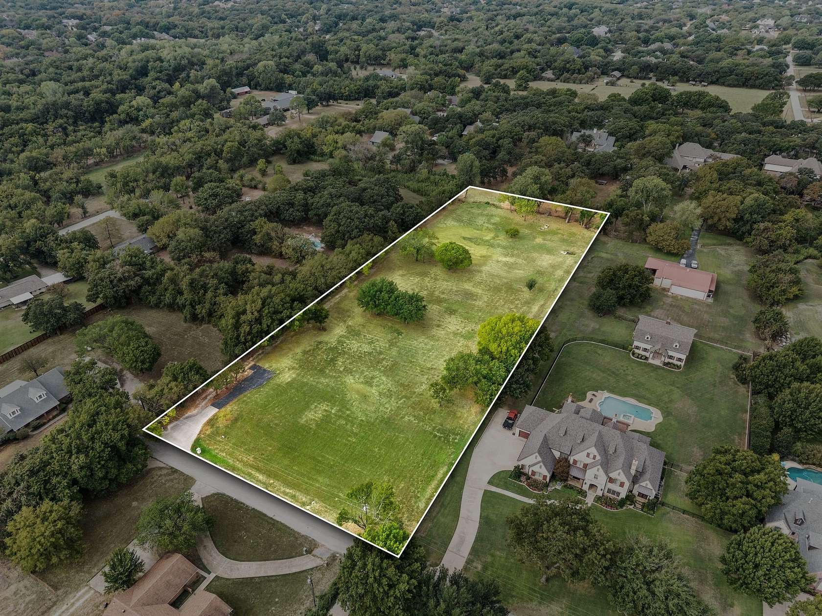 3.8 Acres of Residential Land for Sale in Colleyville, Texas