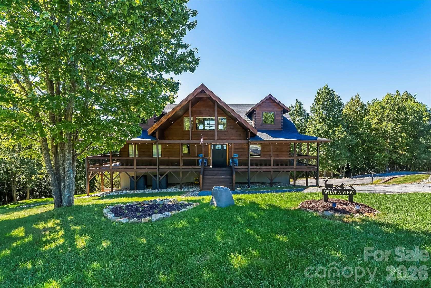 1.67 Acres of Land with Home for Sale in Nebo, North Carolina
