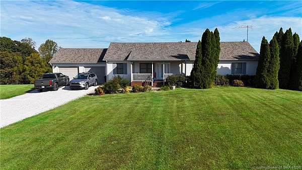 1.55 Acres of Land with Home for Sale in Corydon, Indiana