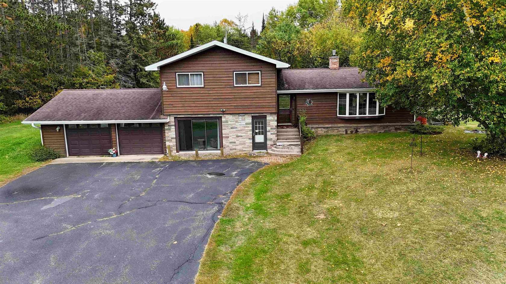 13.7 Acres of Recreational Land with Home for Sale in Butternut, Wisconsin