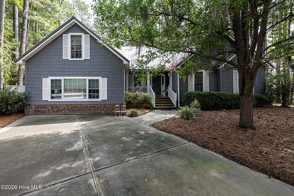 4 Acres of Land with Home for Sale in Aurora, North Carolina