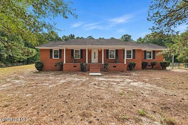 7.57 Acres of Land with Home for Sale in Riegelwood, North Carolina