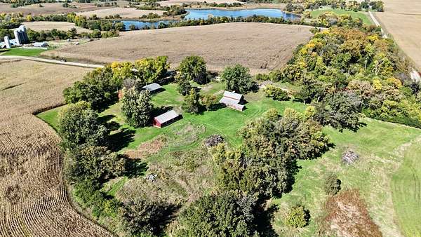 7.18 Acres of Land with Home for Sale in Dalton, Minnesota