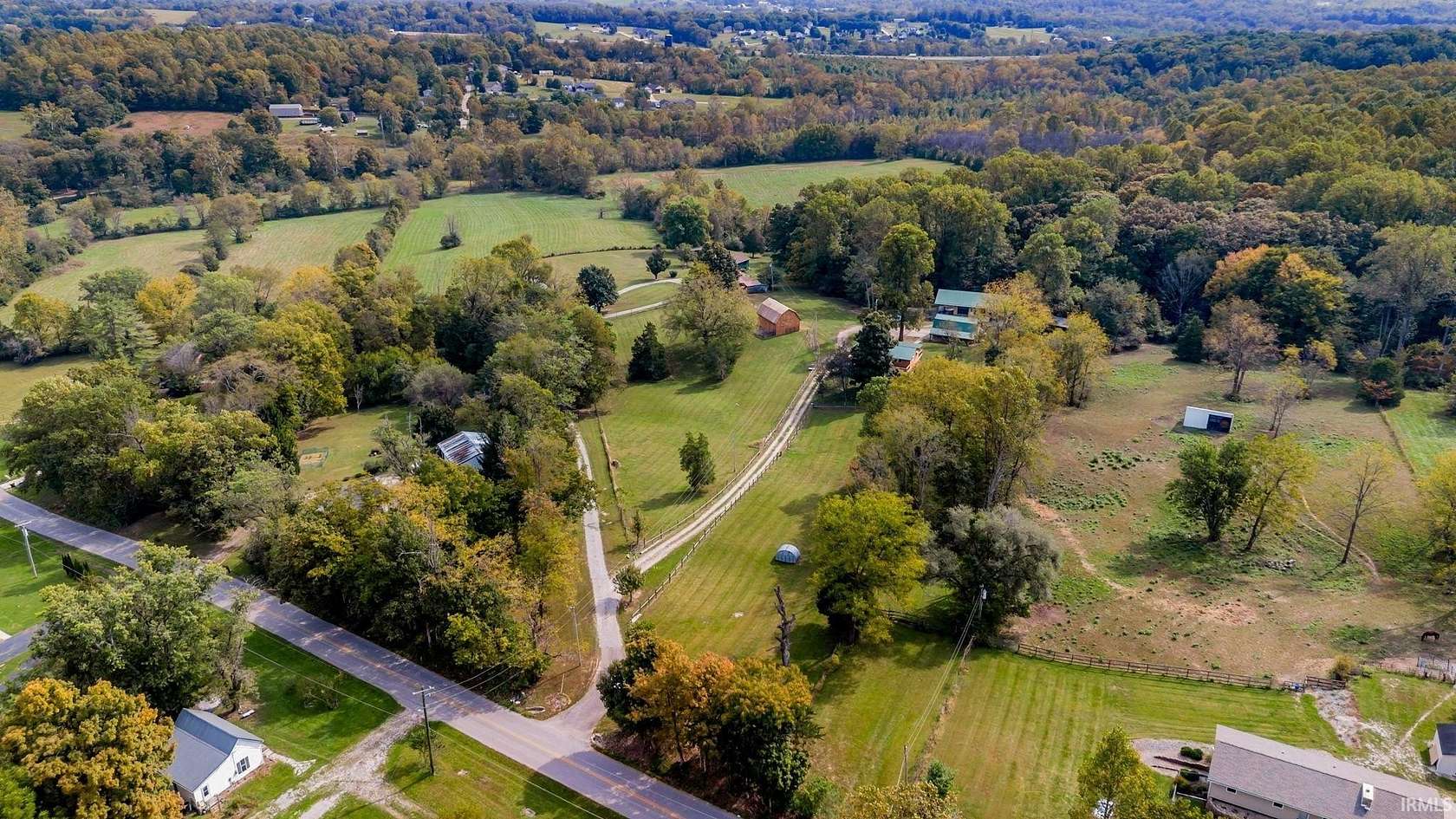 5 Acres of Land with Home for Sale in Bloomington, Indiana