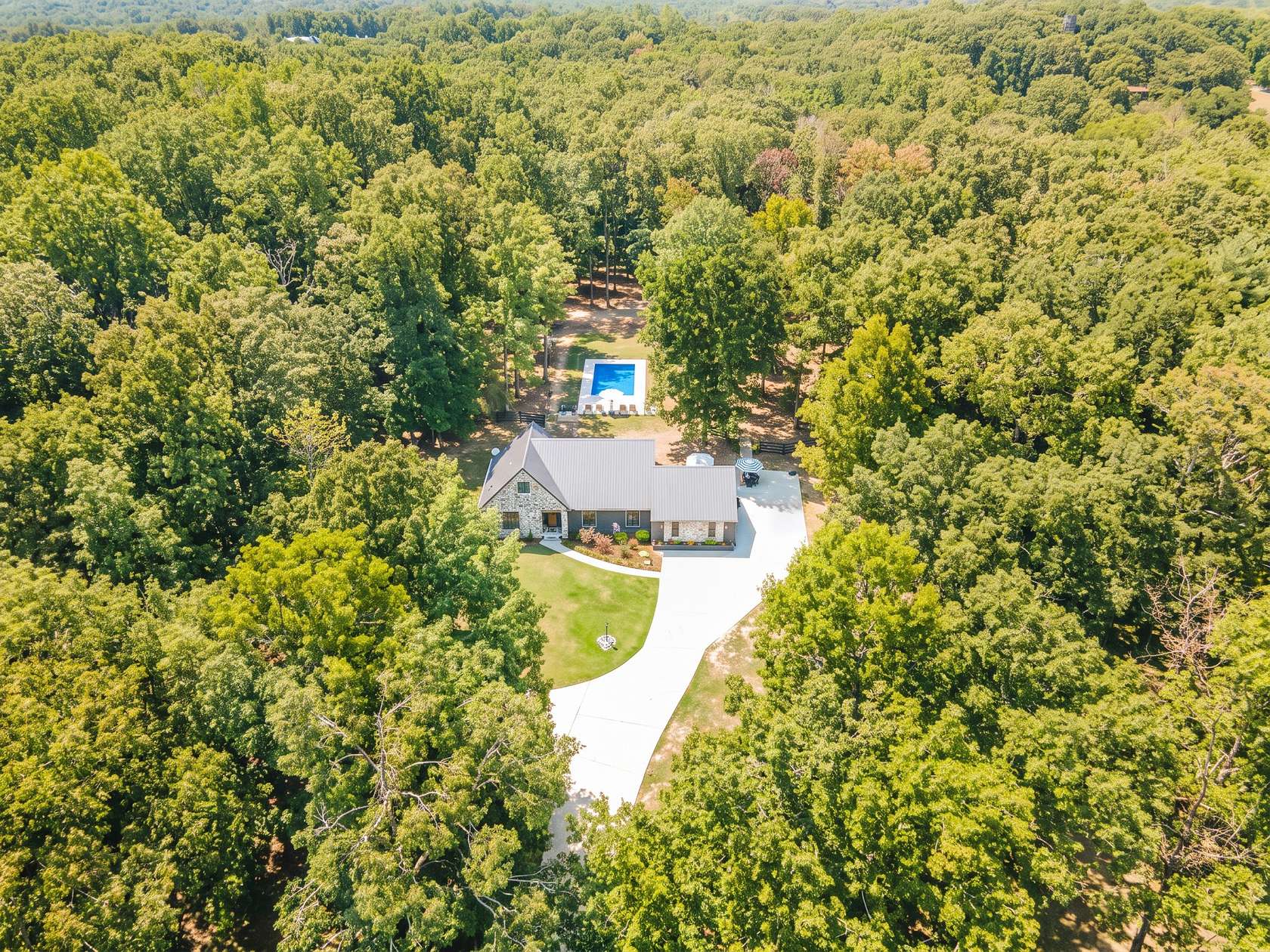 6.19 Acres of Land with Home for Sale in Centerville, Tennessee