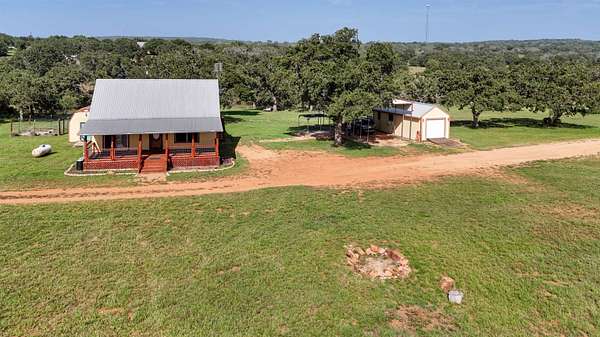 27 Acres of Land with Home for Lease in Llano, Texas