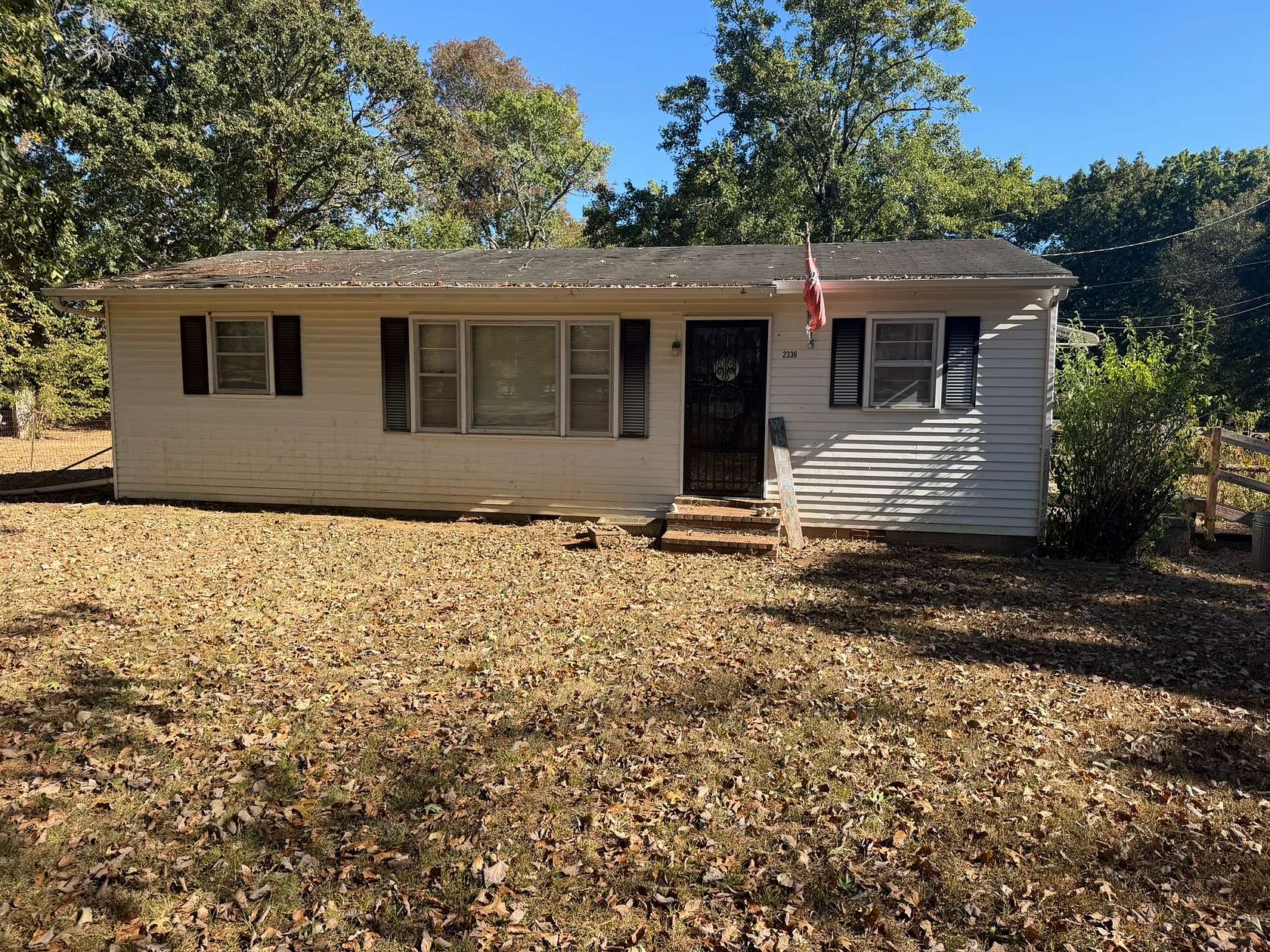 6.5 Acres of Land with Home for Auction in Murfreesboro, Tennessee