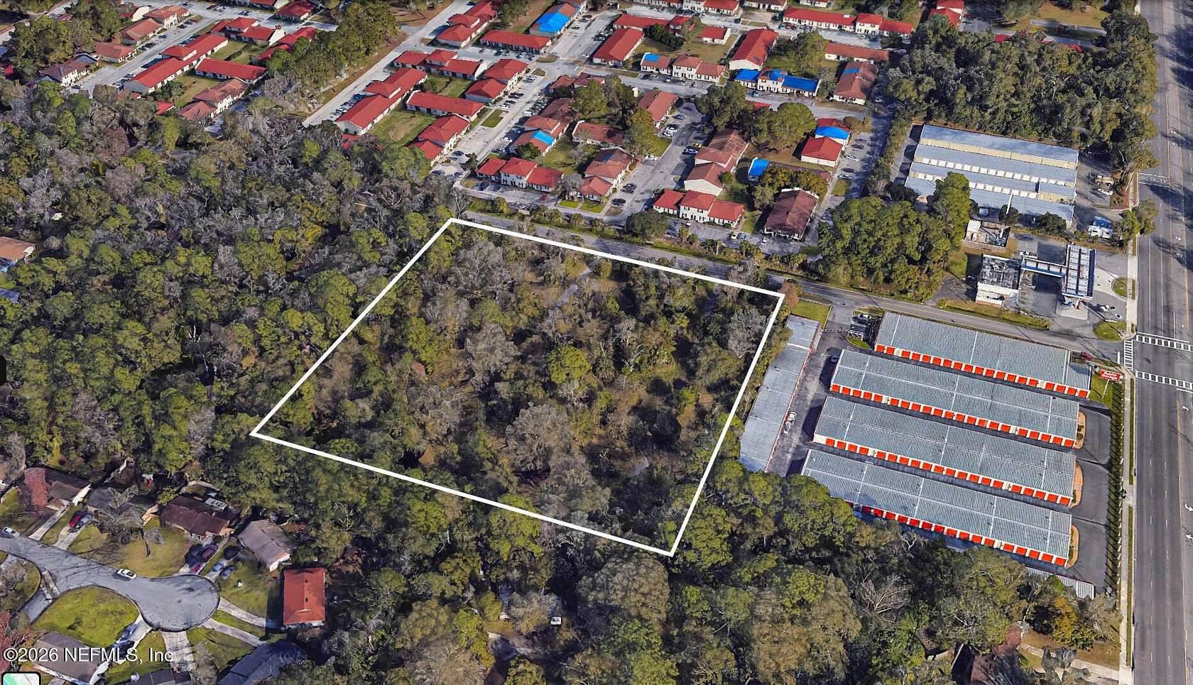 4.88 Acres of Land for Sale in Jacksonville, Florida