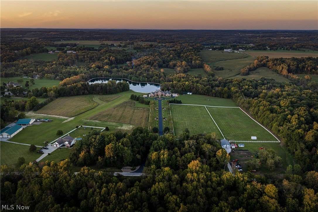 46.6 Acres of Agricultural Land with Home for Auction in Massillon, Ohio
