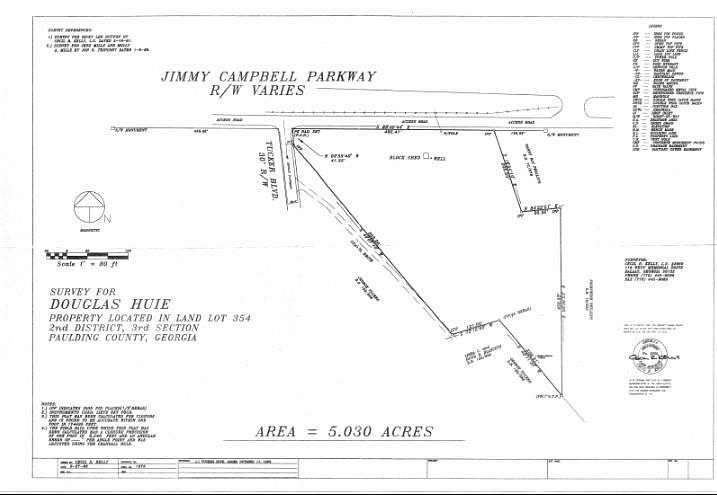5 Acres of Commercial Land for Sale in Dallas, Georgia