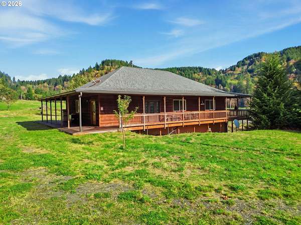 3.26 Acres of Land with Home for Sale in Reedsport, Oregon