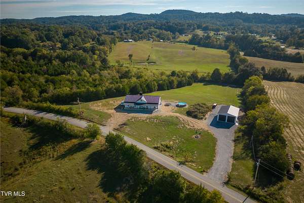 16.3 Acres of Land with Home for Sale in Greeneville, Tennessee