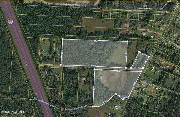 26.4 Acres of Land for Sale in Castle Hayne, North Carolina