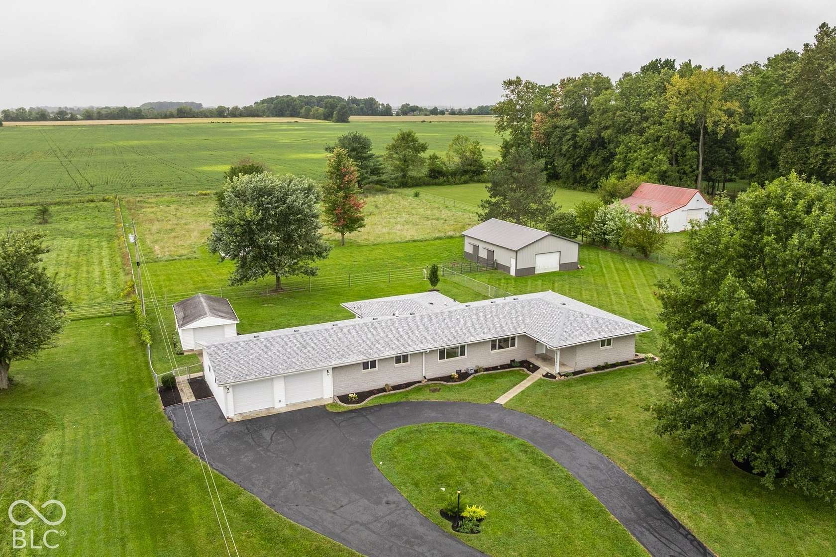 2.73 Acres of Land with Home for Sale in Greenwood, Indiana