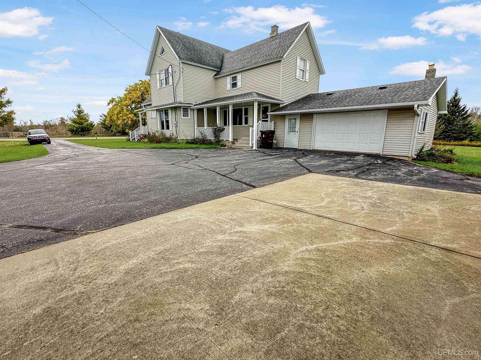 40 Acres of Land with Home for Sale in Carney, Michigan