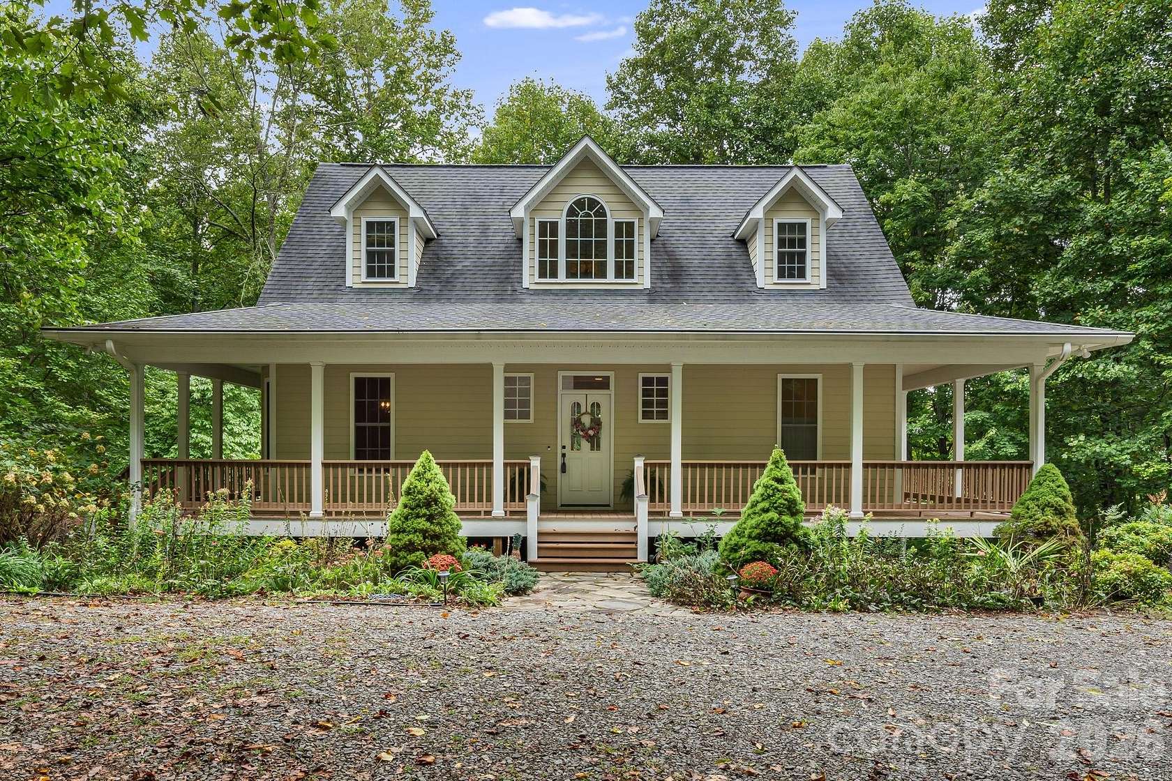 6.16 Acres of Land with Home for Sale in Fairview, North Carolina