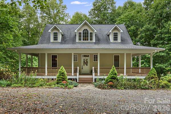 6.16 Acres of Land with Home for Sale in Fairview, North Carolina