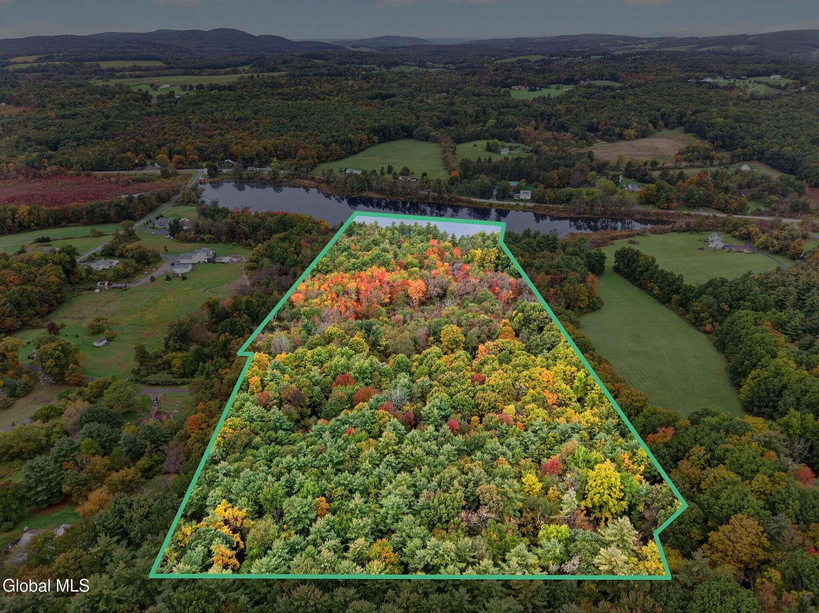 18.5 Acres of Land with Home for Sale in Troy, New York