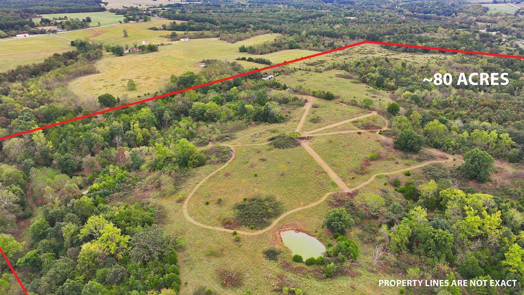 80 Acres of Land for Sale in Marshfield, Missouri