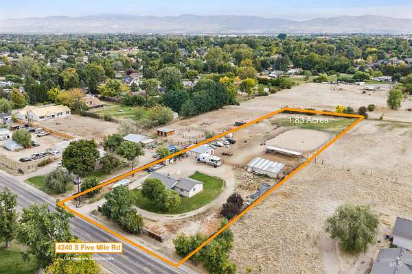 1.8 Acres of Land with Home for Sale in Boise, Idaho