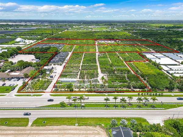 17.6 Acres of Commercial Land for Sale in Miami, Florida