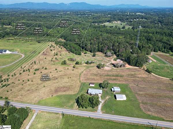 5 Acres of Residential Land for Sale in Greer, South Carolina
