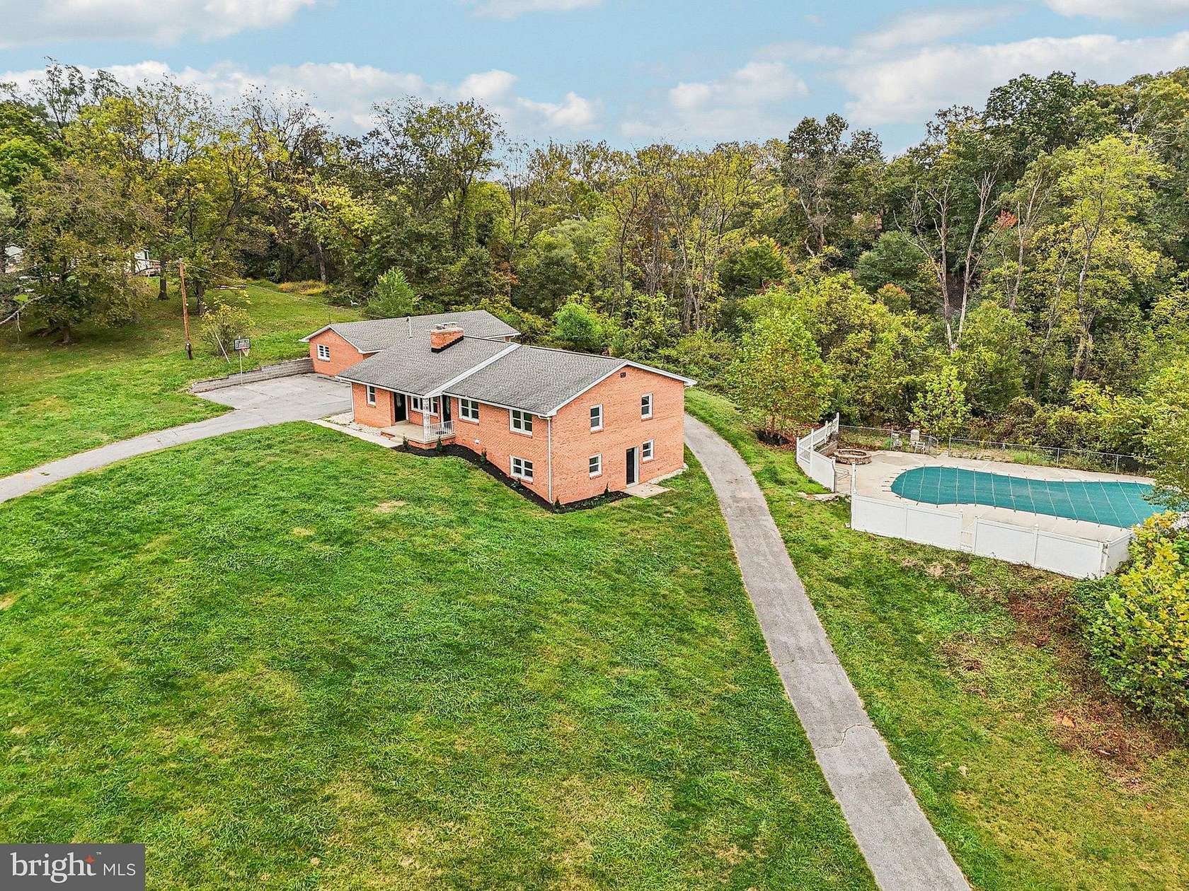 5.33 Acres of Land with Home for Sale in Glenwood, Maryland