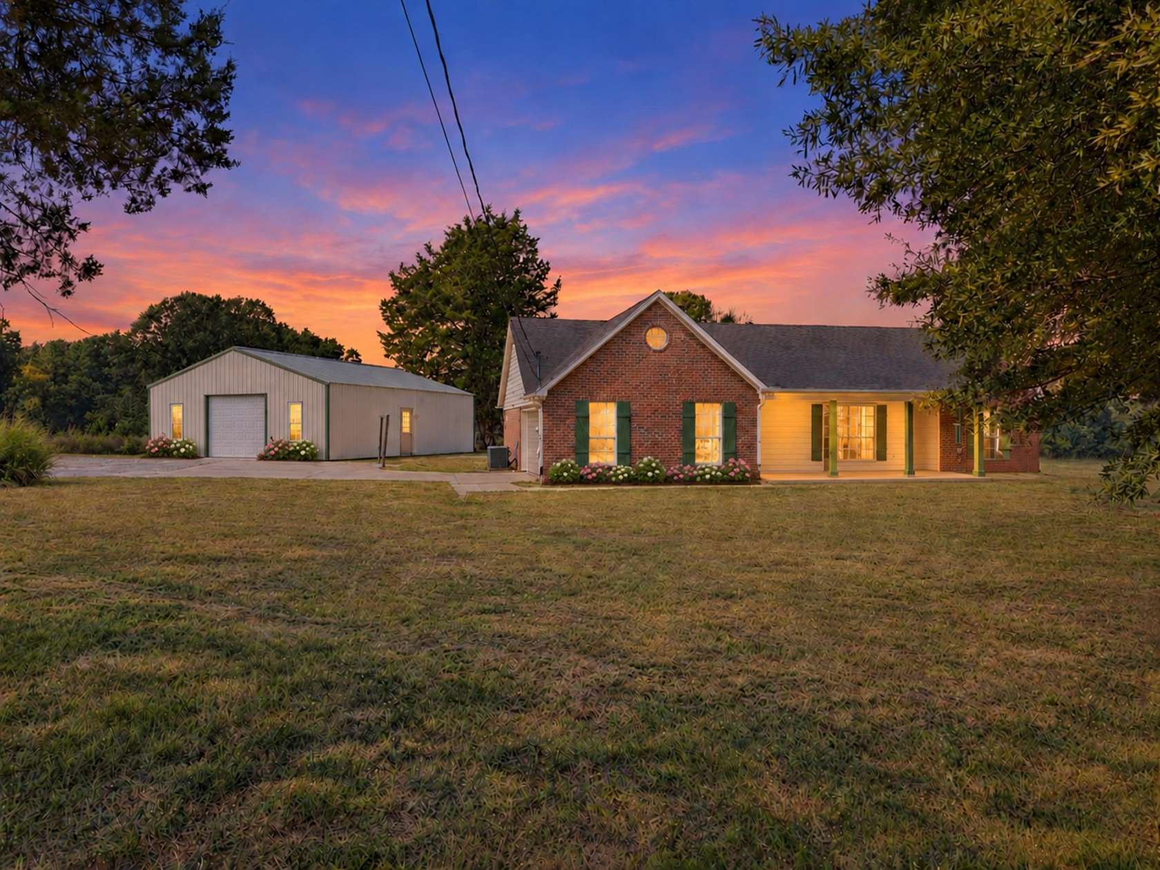10 Acres of Land with Home for Sale in Oakland, Tennessee