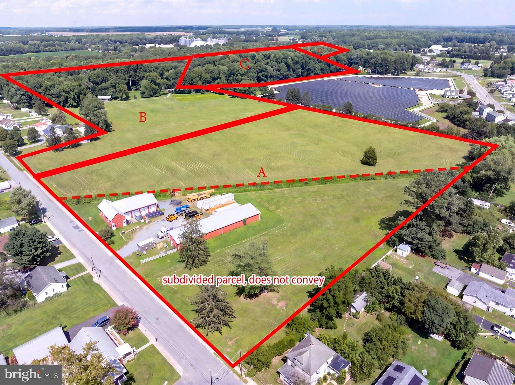 11.9 Acres of Land with Home for Sale in Harrington, Delaware
