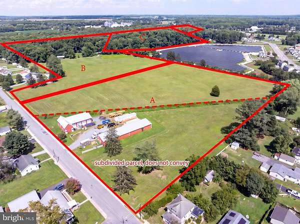11.9 Acres of Land with Home for Sale in Harrington, Delaware