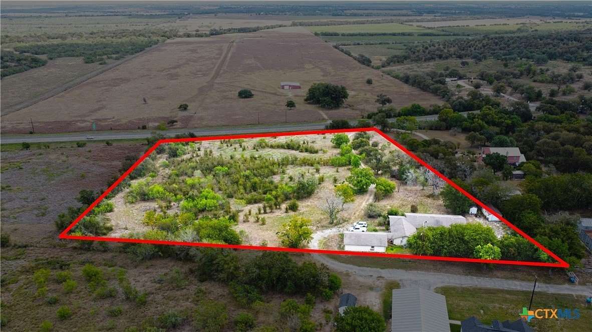 6.47 Acres of Land with Home for Sale in Lockhart, Texas