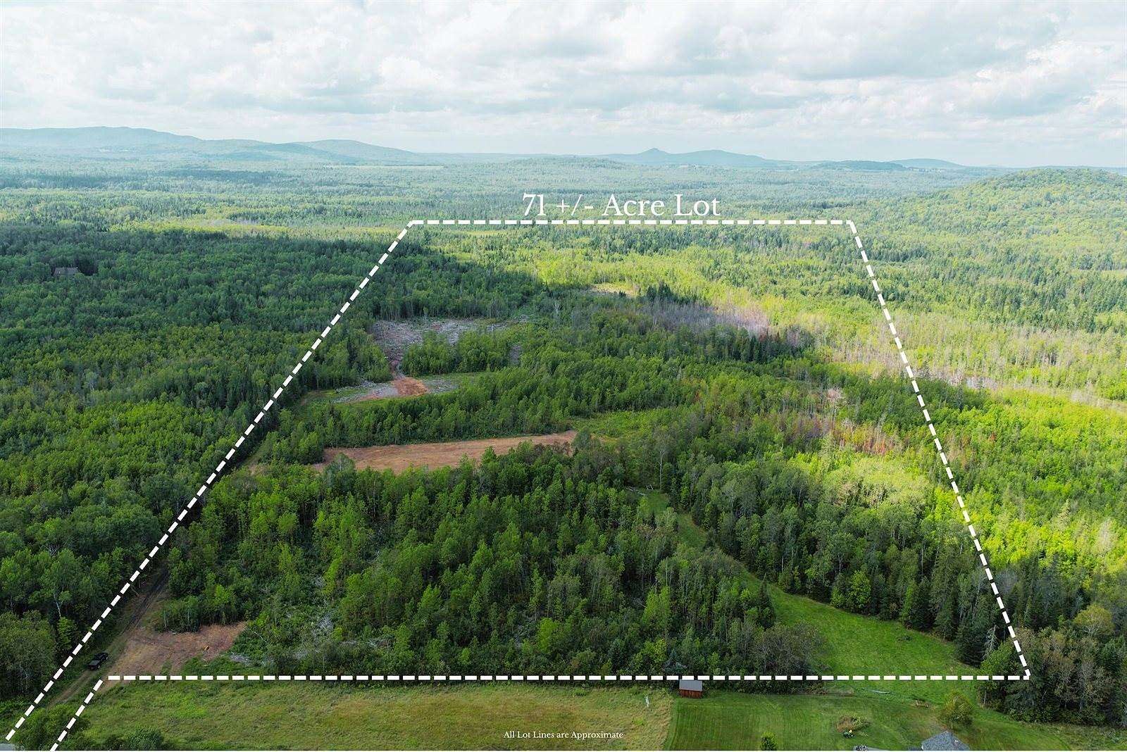 71 Acres of Recreational & Residential Land for Sale in Chapman, Maine