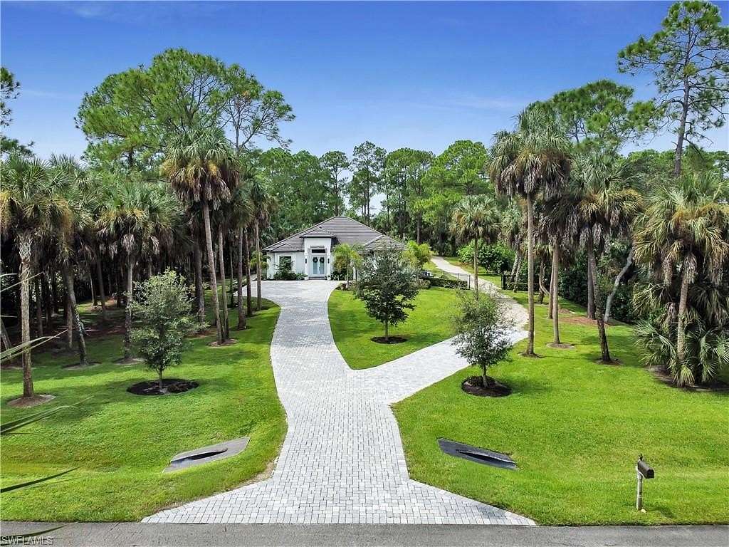 2.27 Acres of Land with Home for Sale in Naples, Florida