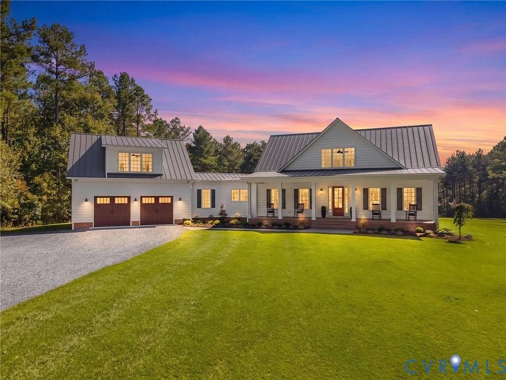 22 Acres of Recreational Land with Home for Sale in Powhatan, Virginia